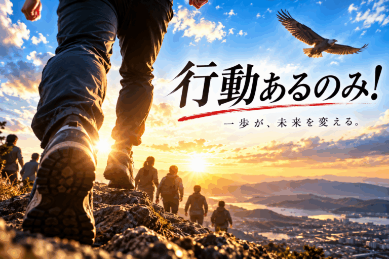社長挨拶　『行動していく』
